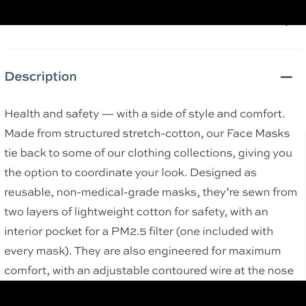 Bundle Face Mask in Bluebell Shadow Floral Ipsy
